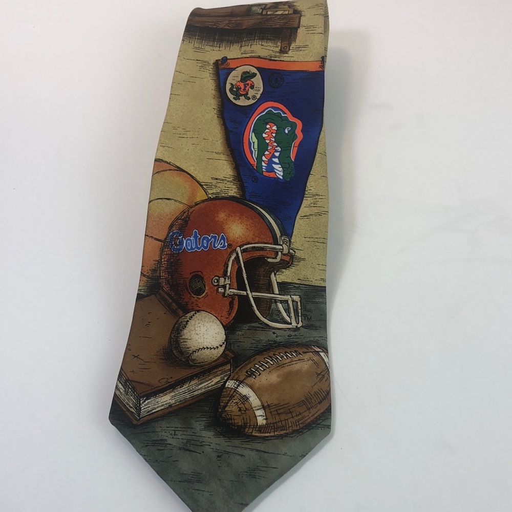 Florida Gators Eagle Wings Silk Tie